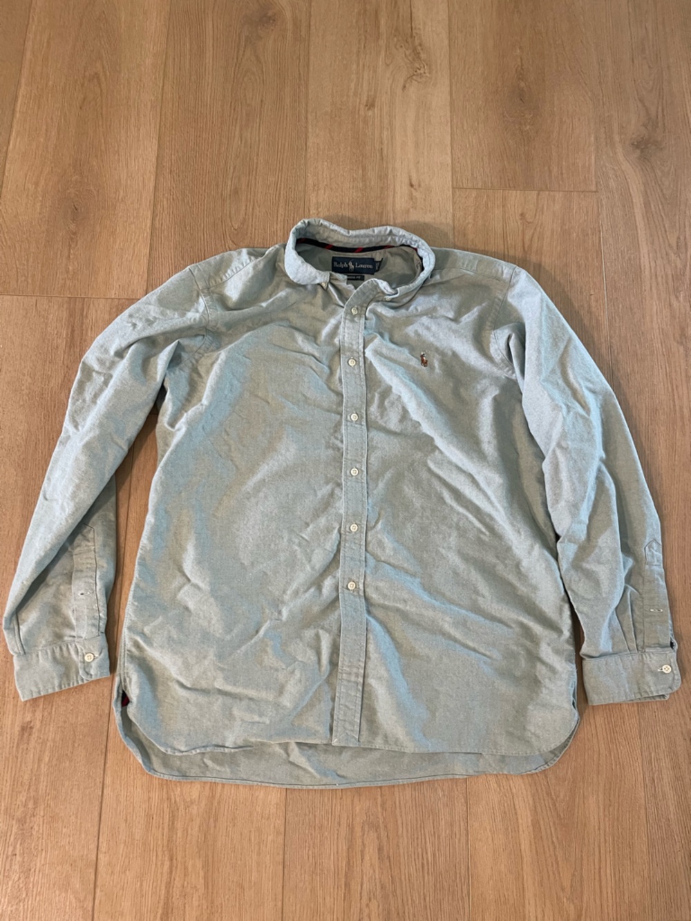 Ralph Lauren Light Blue Long-Sleeve Button-Down Shirt